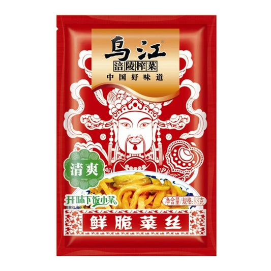 TUBERO DI SENAPE DAL SAPORE FRESCO AFFETTATO - WUJIANG 80 g