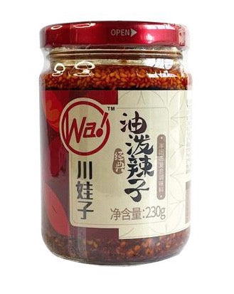 OLIO PICCANTE CON SESAMO CHUANWAZI 230 GR