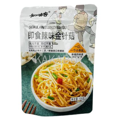 SNACK DI ENOKI PRECOTTI PICCANTE 120G