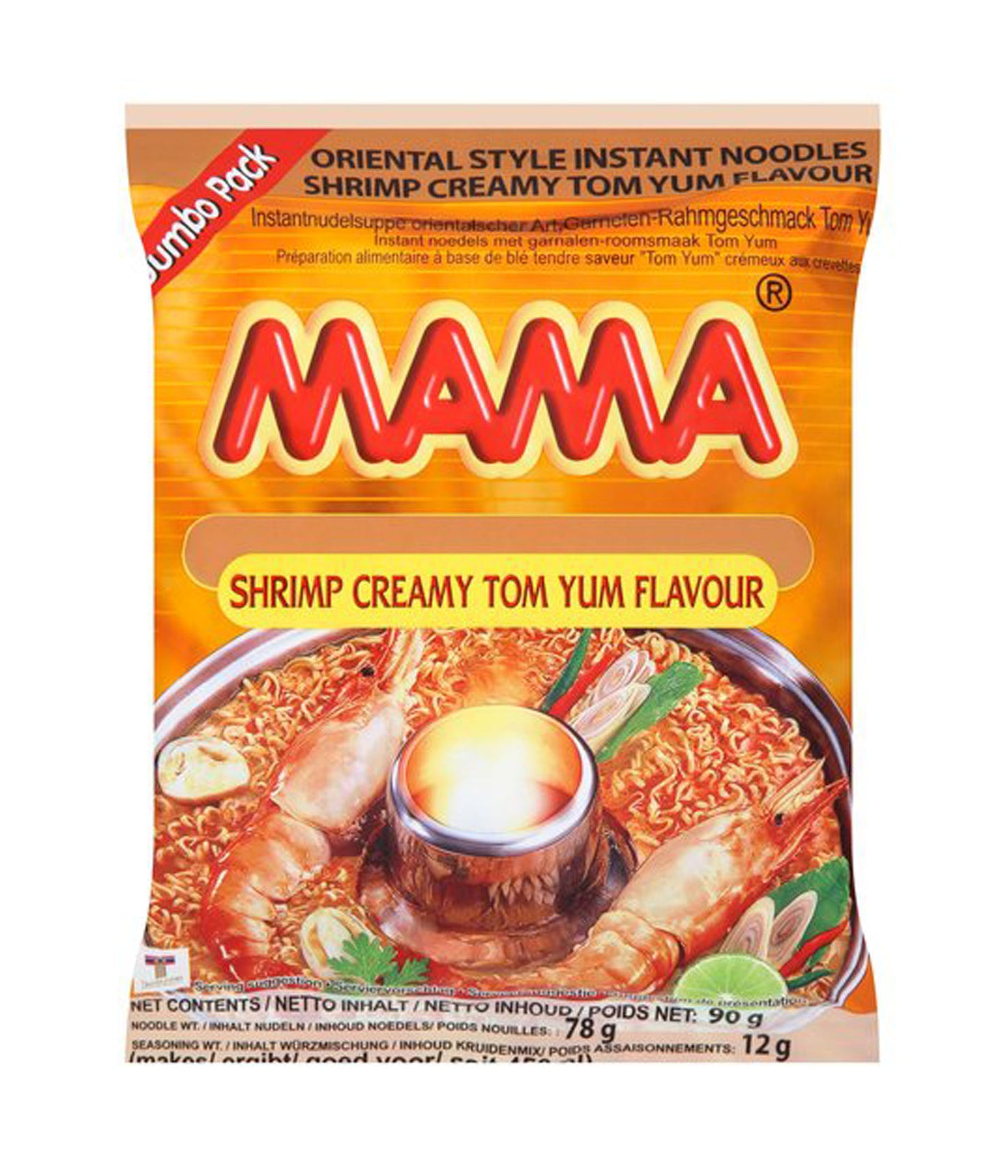 NOODLES SHRIMP CREAMY TOM YUM 90 GR