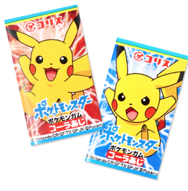 CHEWING GUM COCA COLA - PIKACHU POKÉMON 5 GR