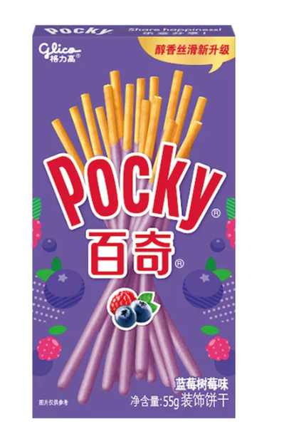 POCKY CON CIOCCOLATO AI FRUTTI DI BOSCO 55 gr