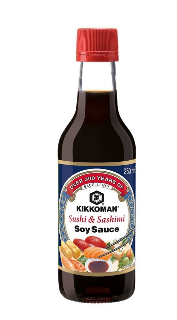 SALSA DI SOIA PER SUSHI E SASHIMI KIKKOMAN 250 ml