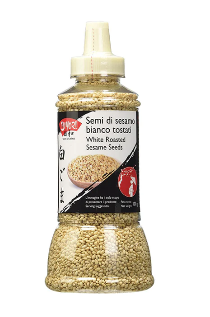 SEMI DI SESAMO BIANCO TOSTATI BIYORI 100 GR