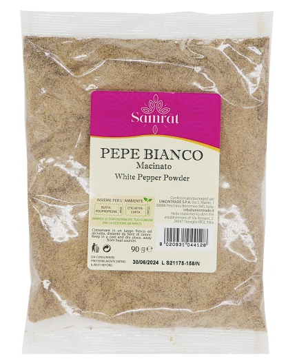 PEPE BIANCO MACINATO SAMRAT , 90 GR