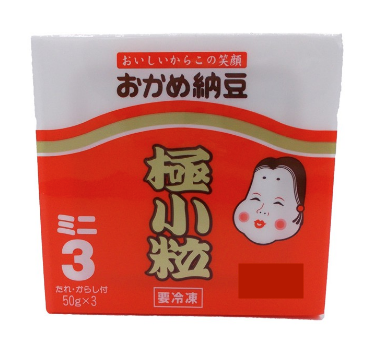 OKAME NATTO SOIA FERMENTATA SURGELATO 3 PZ DA 50 GR