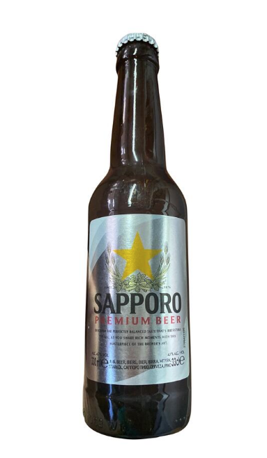 BIRRA SAPPORO IN BOTTIGLIA 330 ML