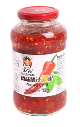 LAOGAMNA SALSA DI PEPERONCINO TRITATO 750 gr