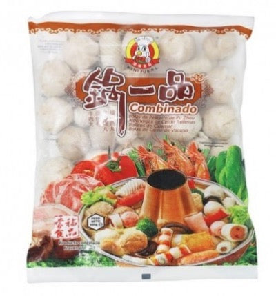 POLPETTE MISTE CARNE PESCE SURGELATE PER HOT POT 500 GR