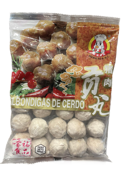 POLPETTE DI MAIALE SURGELATE PER HOT POT 360 GR