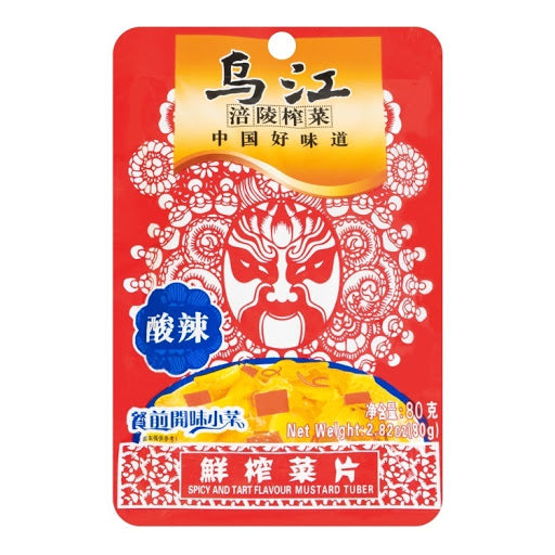 TUBERO DI SENAPE AGROPICCANTE AFFETTATO - WUJIANG 80 G