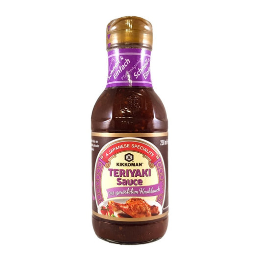 SALSA TERIYAKY CON AGLIO TOSTATO KIKKOMAN 250 ml